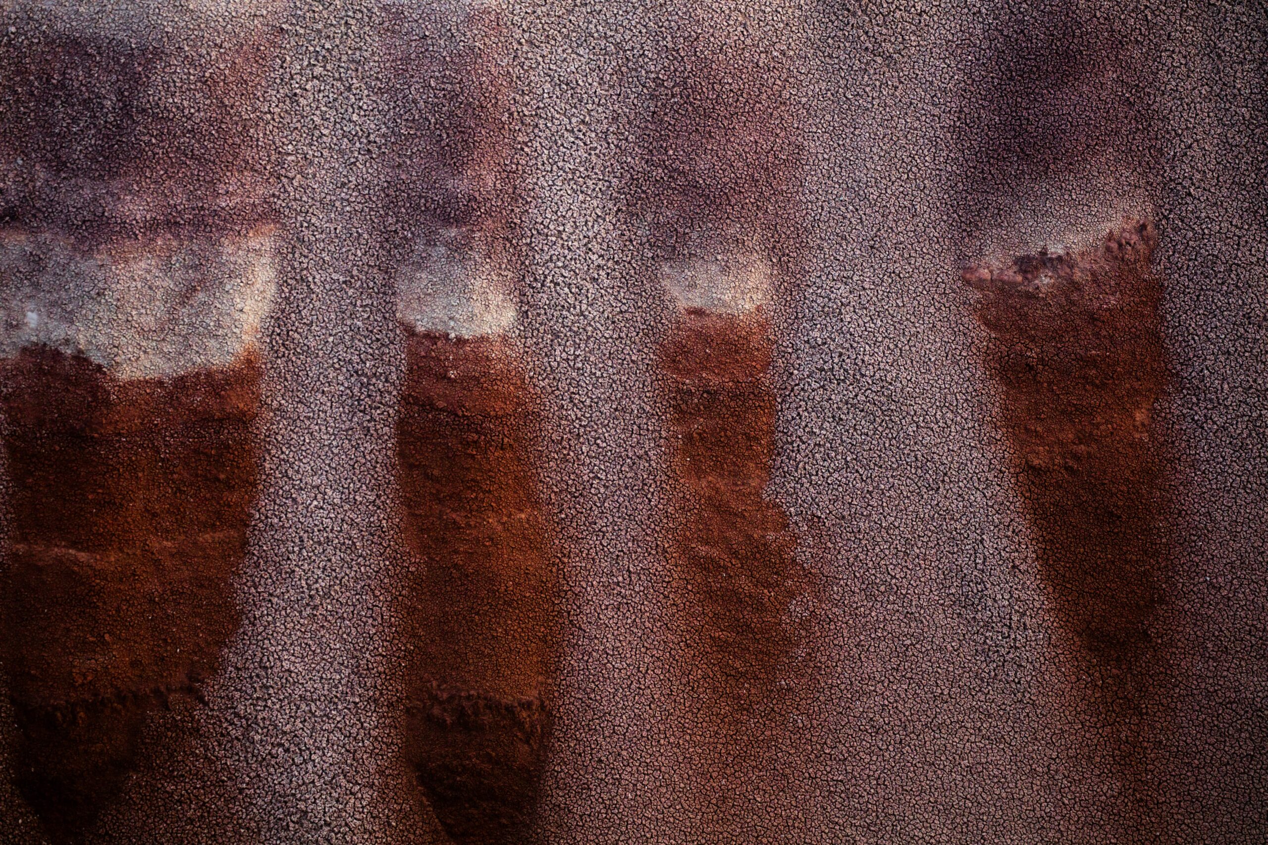A close-up image of rusted and worn-out nail clippers