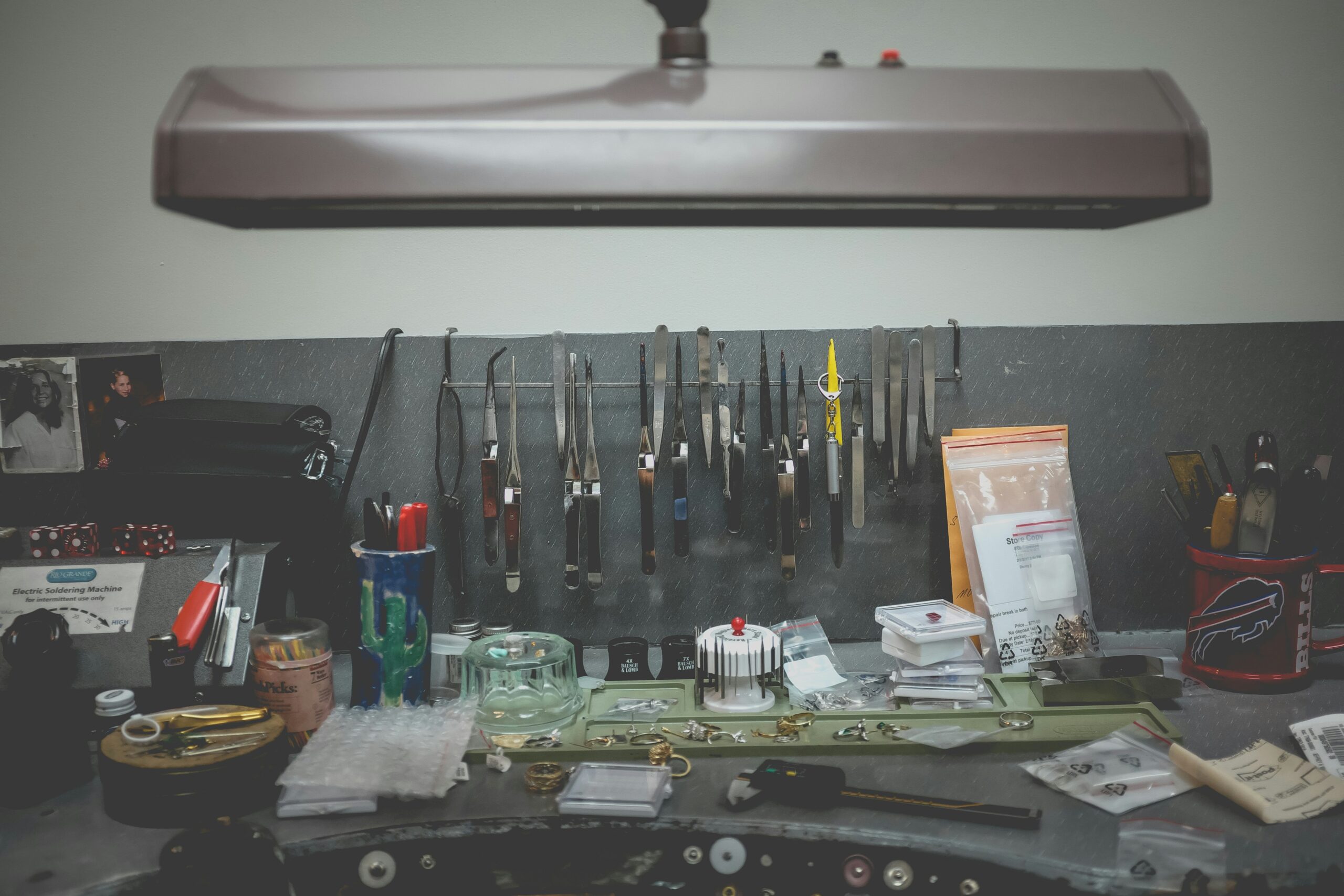 An organized kit featuring professional-grade manicure tools