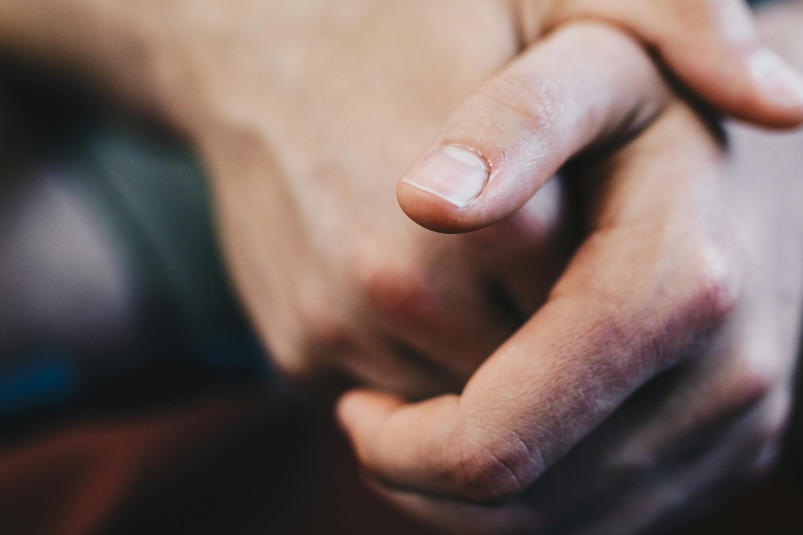 Side-by-side images showcasing poorly trimmed nails before and neatly groomed nails after using professional-grade nail clippers.