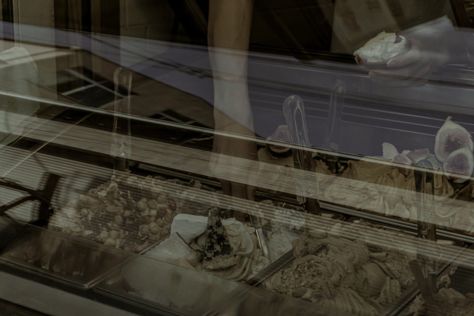 Professional nail artist's table with neatly stored clippers and other tools