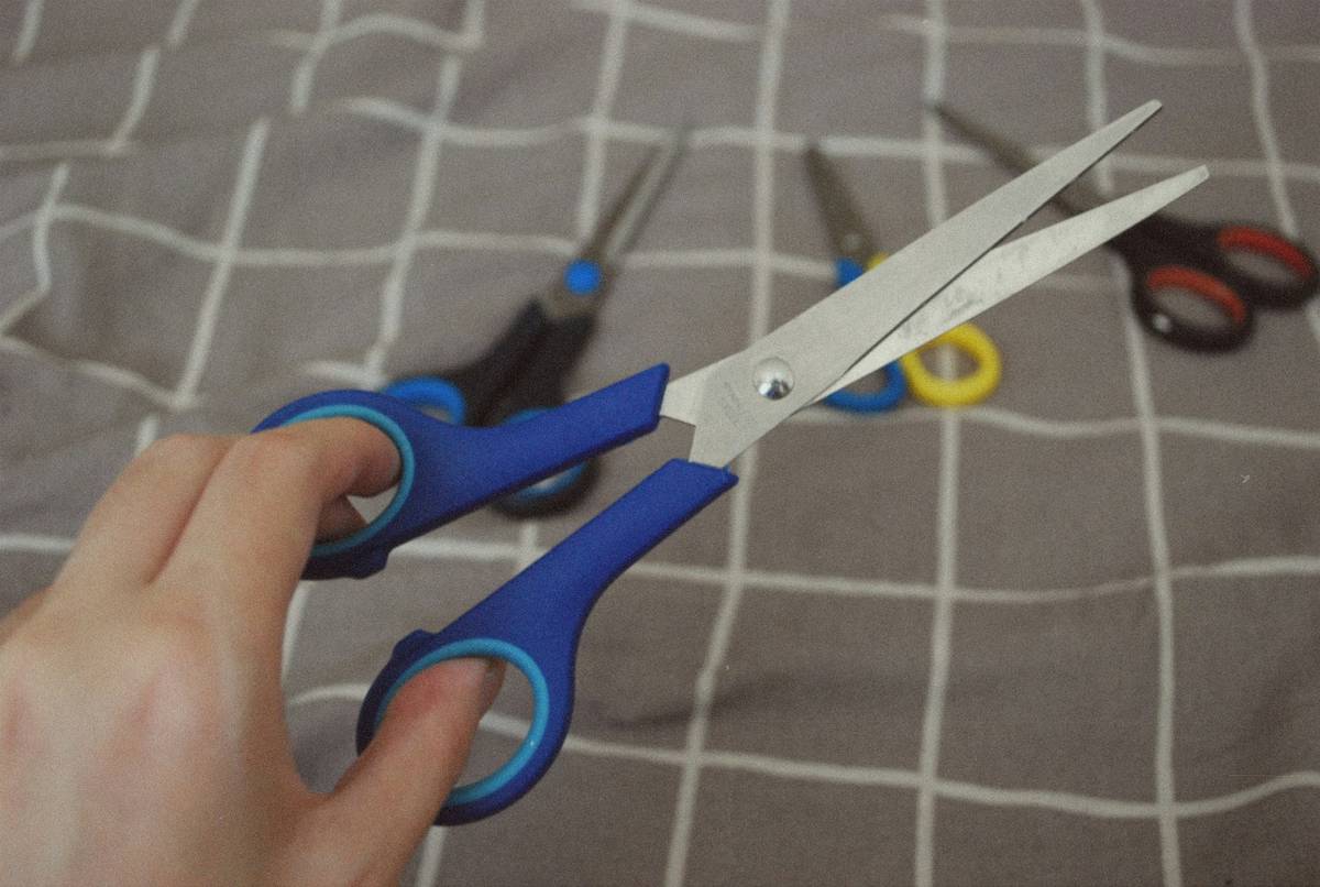 Before and after pictures showing improved nail grooming technique
