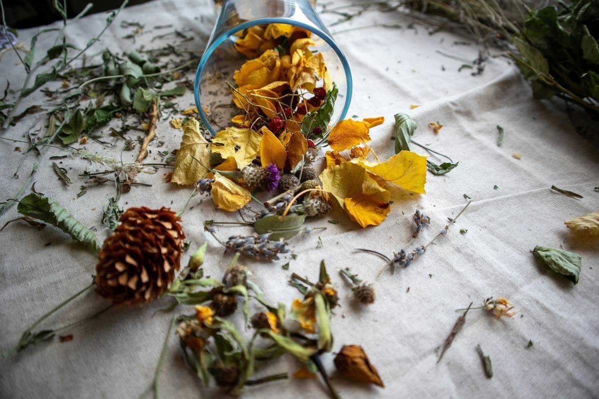 A bunch of flowers that are sitting on a table