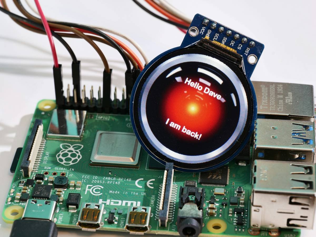 HAL 9000 is calling Dave.
