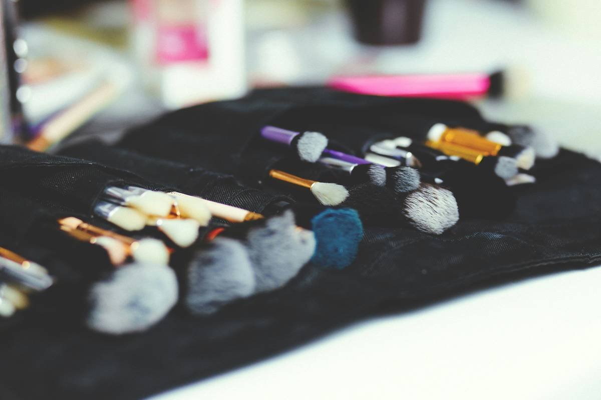 Makeup brush set